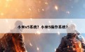 小米v5系统？小米5操作系统？