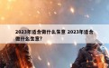 2023年适合做什么生意 2023年适合做什么生意?