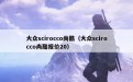 大众scirocco尚酷（大众scirocco尚酷报价20）