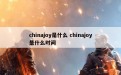 chinajoy是什么 chinajoy是什么时间