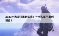 2023十大冷门暴利生意？一个人单干暴利项目？