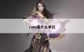 ram是什么单位